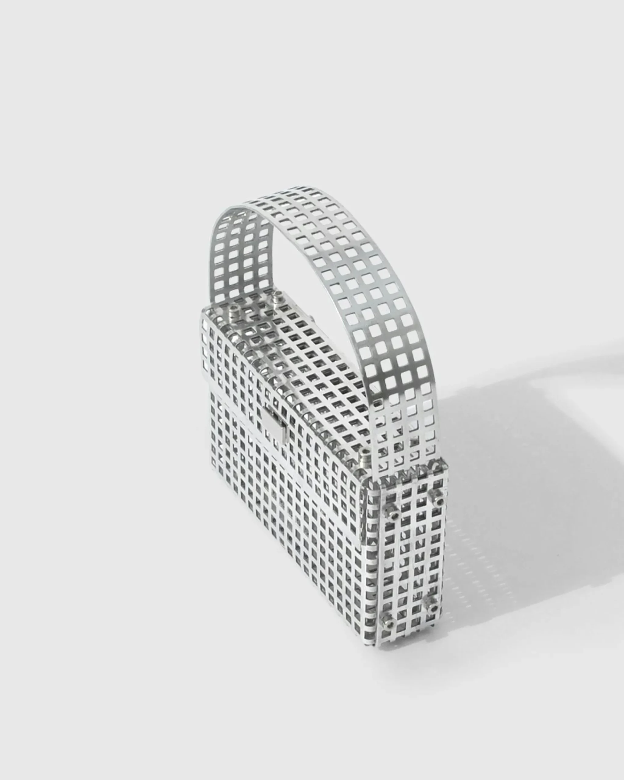 Online Hans TM Metal Bag silver