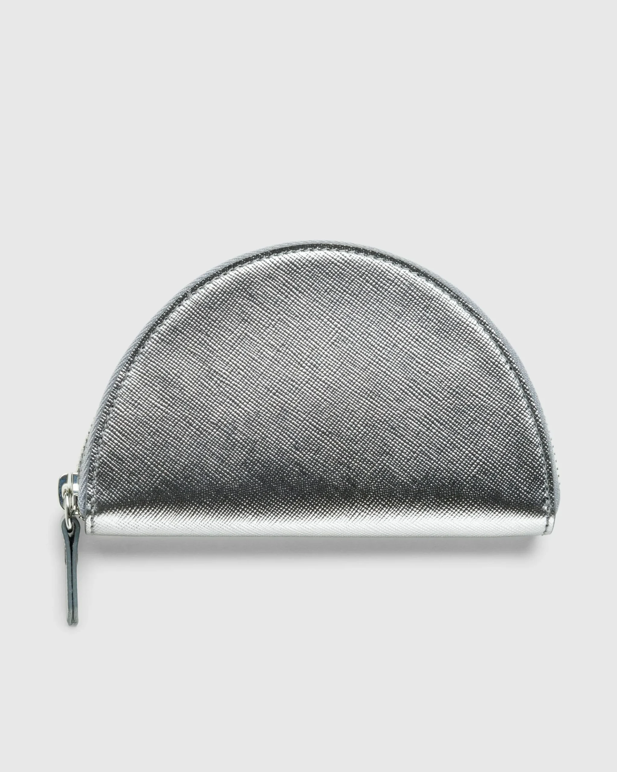 Flash Sale Maison Margiela Micro Half Moon Pouch Metallic Grey metallicgrey