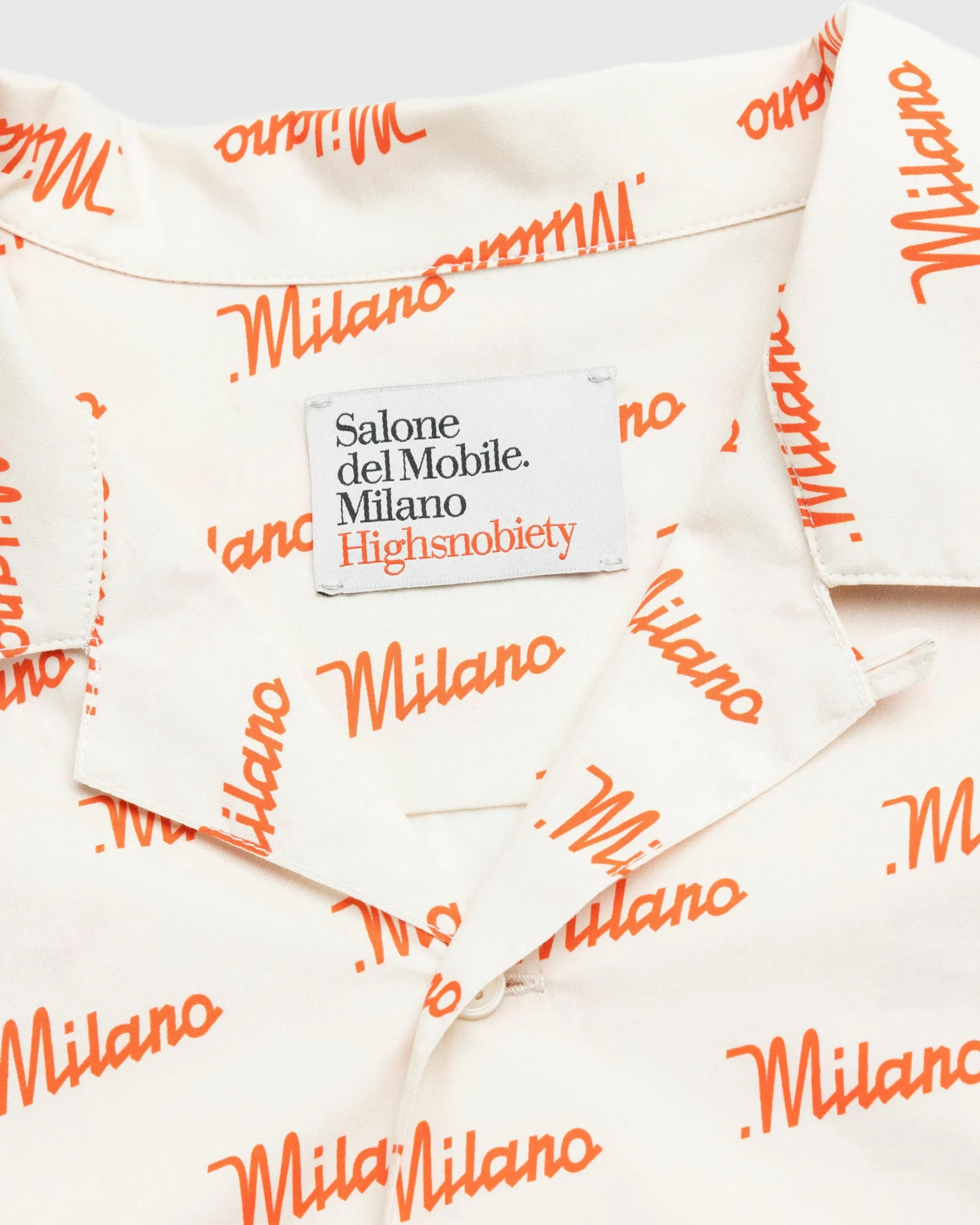 Sale Highsnobiety Milano Shirt /Red white