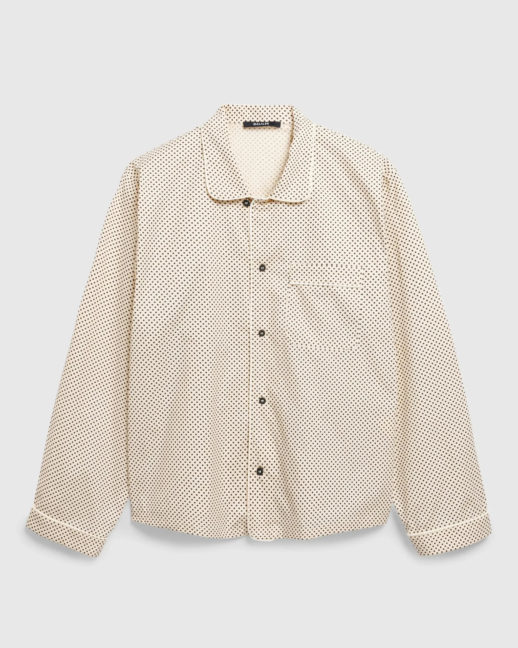 Flash Sale Galilee by Sea Miles Pyjama Shirt polka