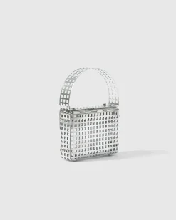 Hot Hans TM Mini Metal Bag silver