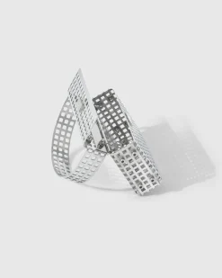 Hot Hans TM Mini Metal Bag silver