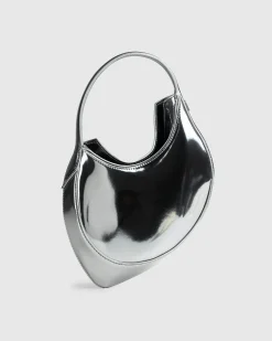 Best Sale Mugler Mini Smooth Spiral Curve 02 gunmetal