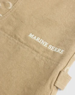Hot Marine Serre Moon Jacquard Twill Workwear Pants Dark Beige darkbeige
