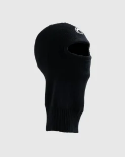 Best Sale Marine Serre Moon Logo Knit Balaclava black
