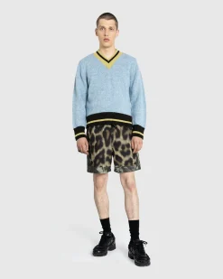 Cheap Dries van Noten Moon Sweater Light Blue lightblue