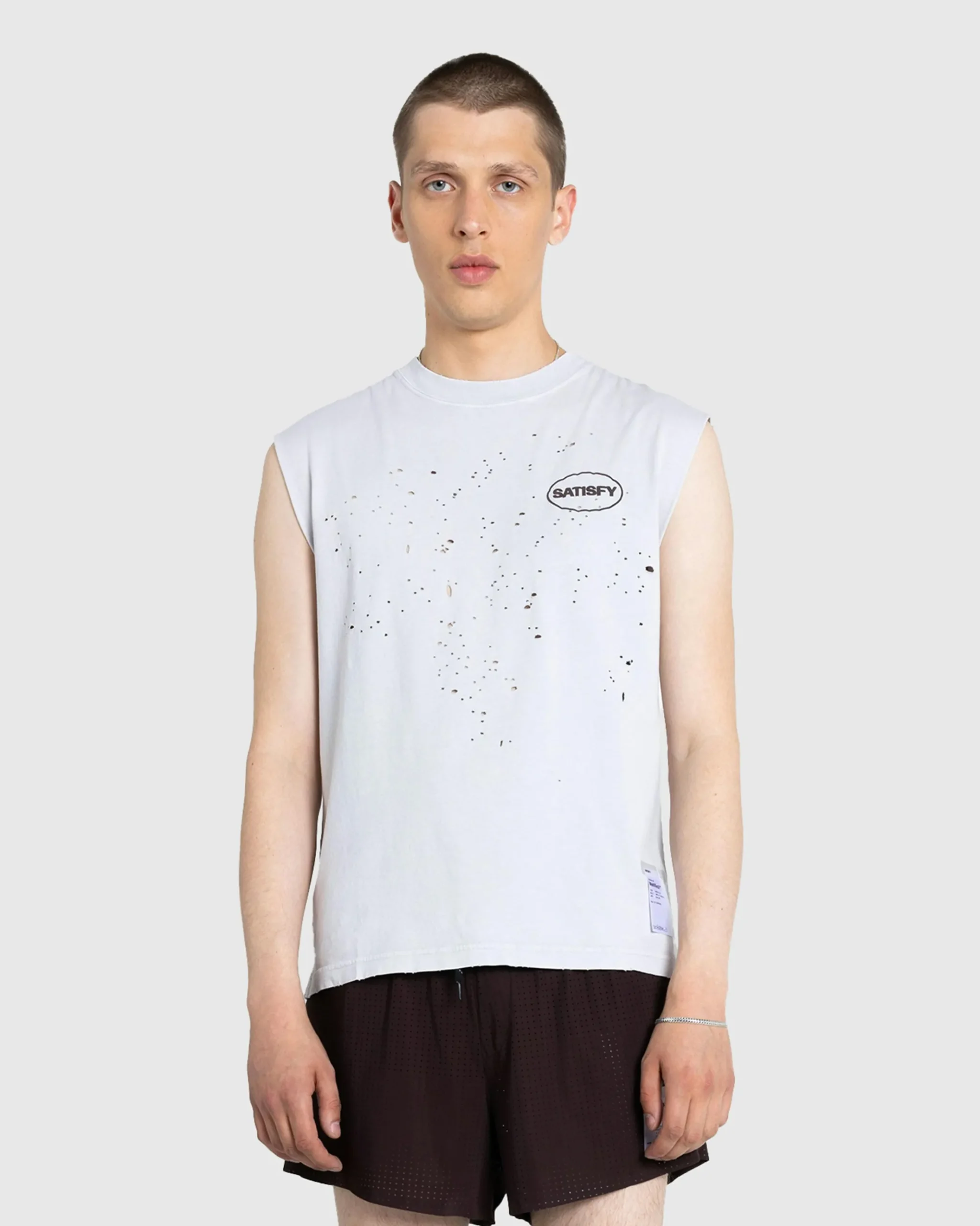 Best Satisfy MothTech Muscle Tee Aged Lunar Rock agedlunarrock
