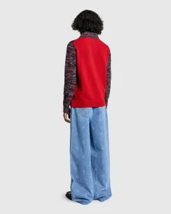 Sale J.W. Anderson Multi Stitch Polo Bright Red brightred
