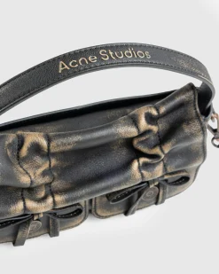 Flash Sale Acne Studios Multi-Pocket Micro Bag darkbrown/beige