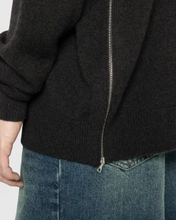 Discount Dries van Noten Muzo Turtleneck Sweater Dark Brown darkbrown