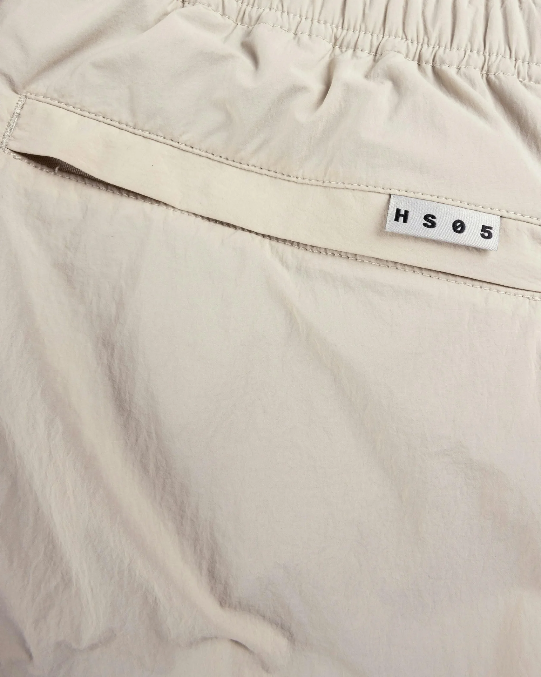 Sale Highsnobiety HS05 Natural Dyed Nylon Shorts beige