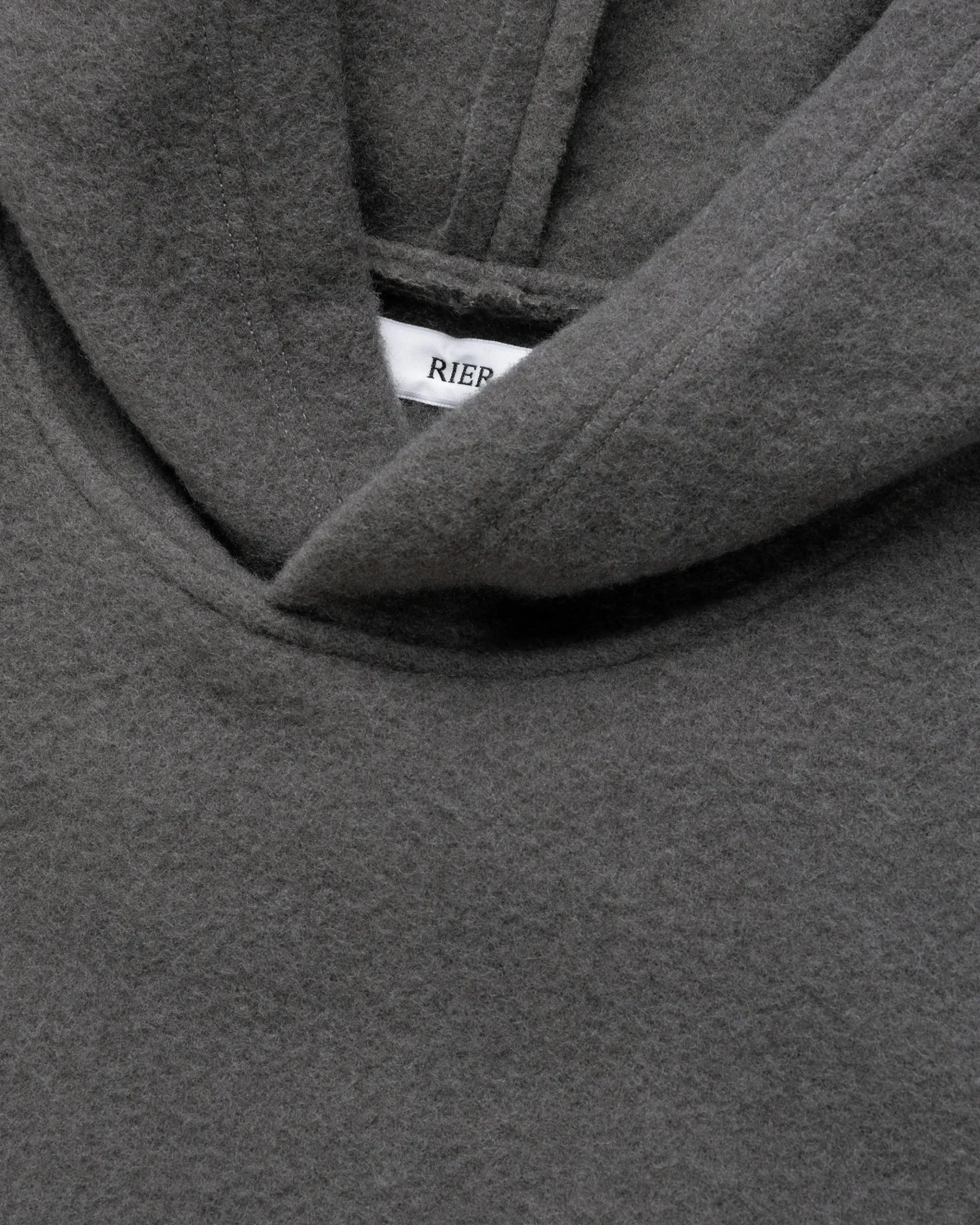 Best Sale Rier Natural Fleece Hoodie Castlerock grey