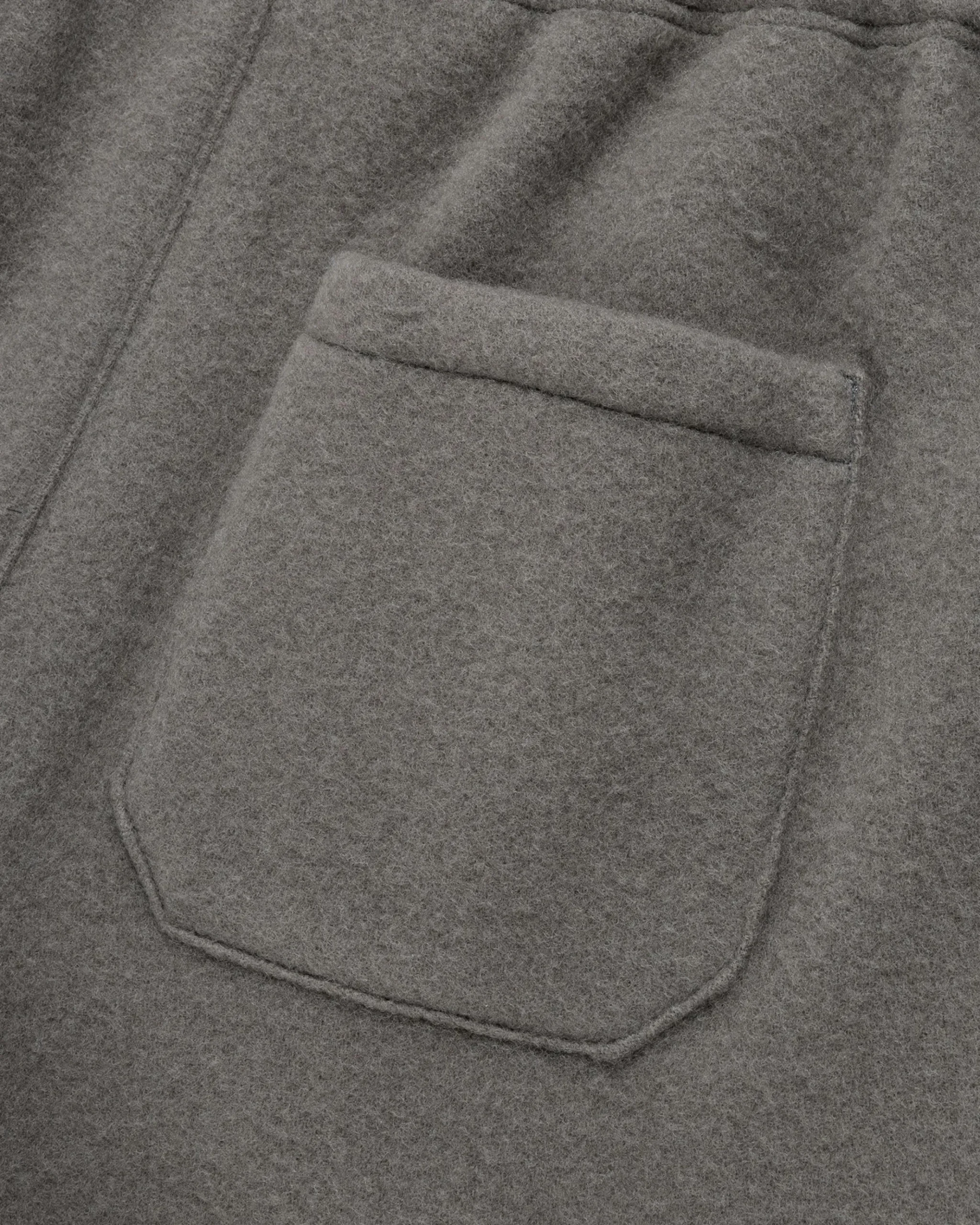 Clearance Rier Natural Fleece Shorts Castlerock grey