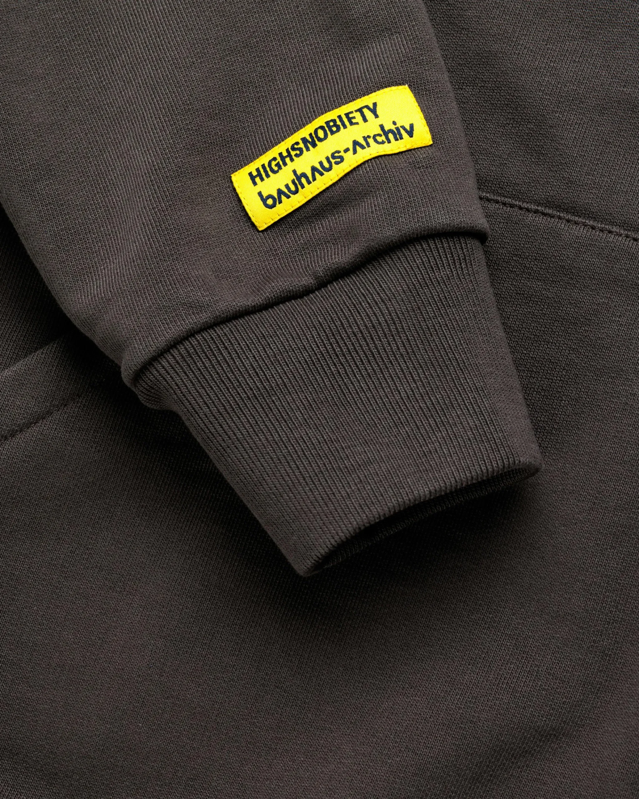 Cheap Highsnobiety Neue Baukunst Fleece Hoodie Dark Brown darkbrown