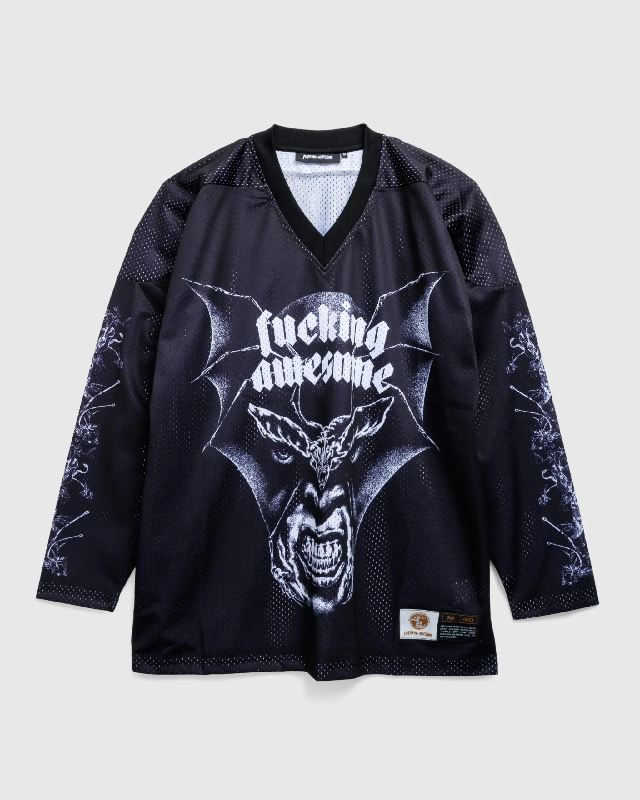 Flash Sale Fucking Awesome Nightmare Hockey Jersey black