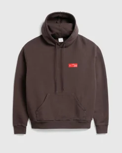 Cheap Highsnobiety Not in Milan Hoodie brown