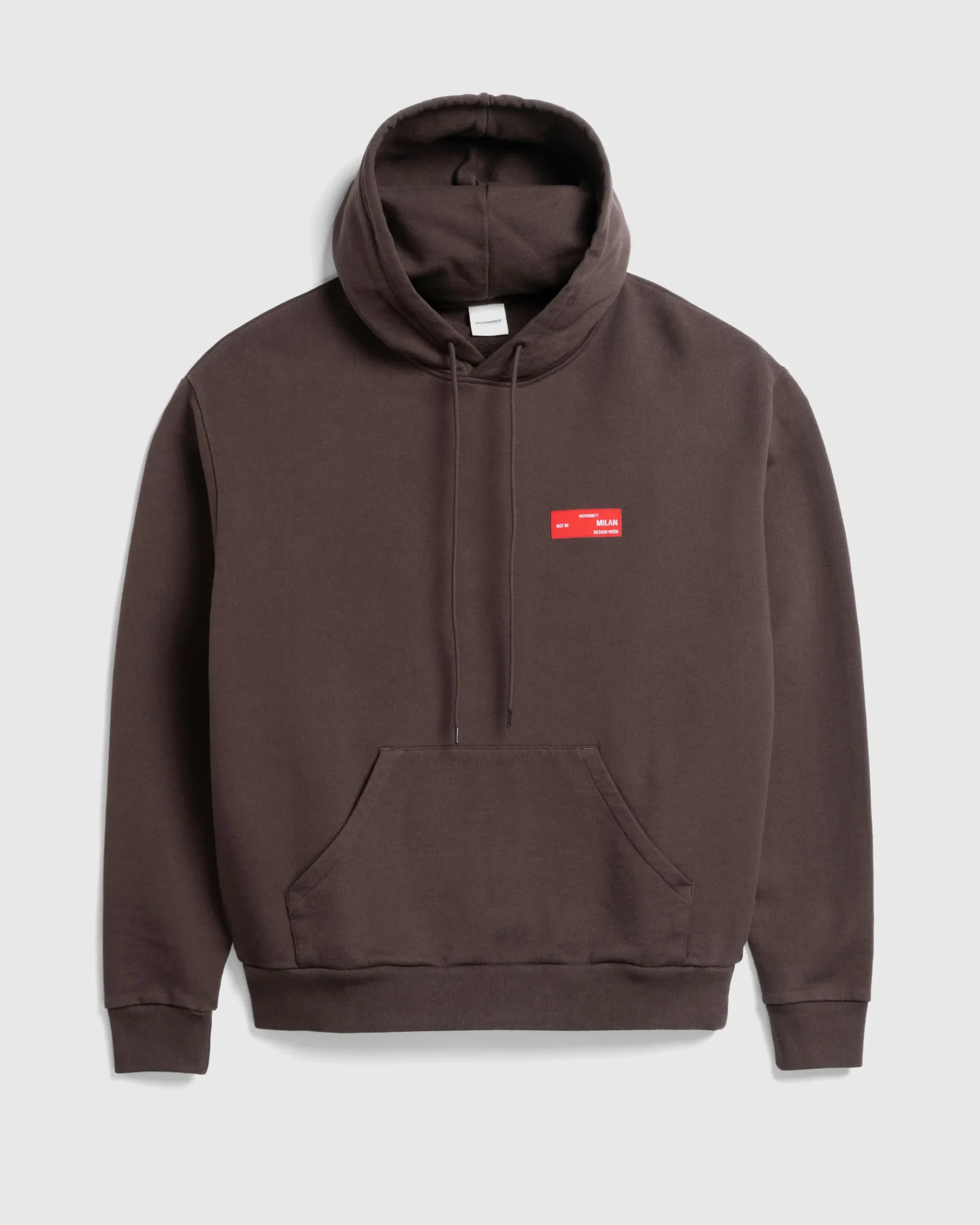 Cheap Highsnobiety Not in Milan Hoodie brown