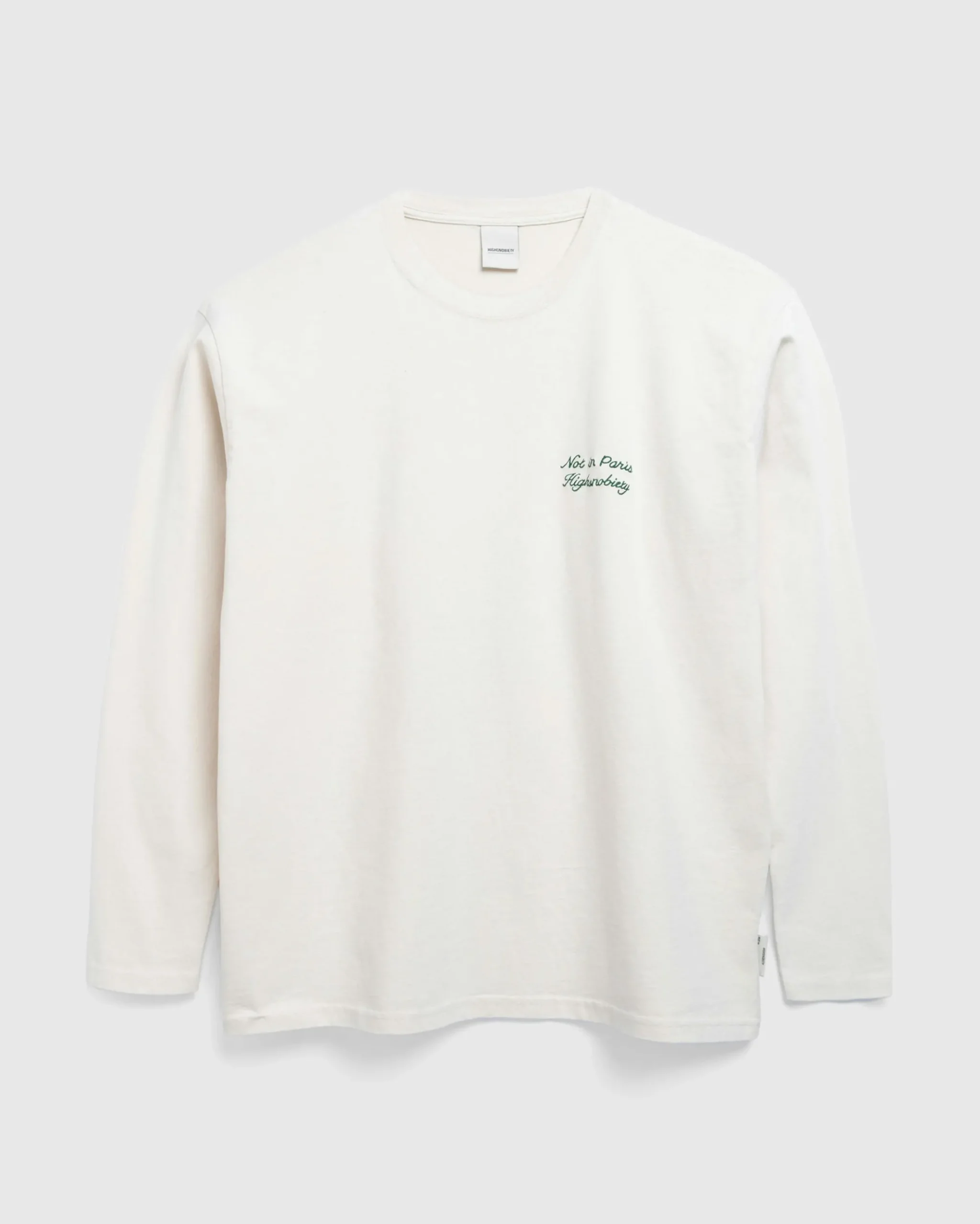 Best Highsnobiety Not In Paris Long Sleeve Off White offwhite