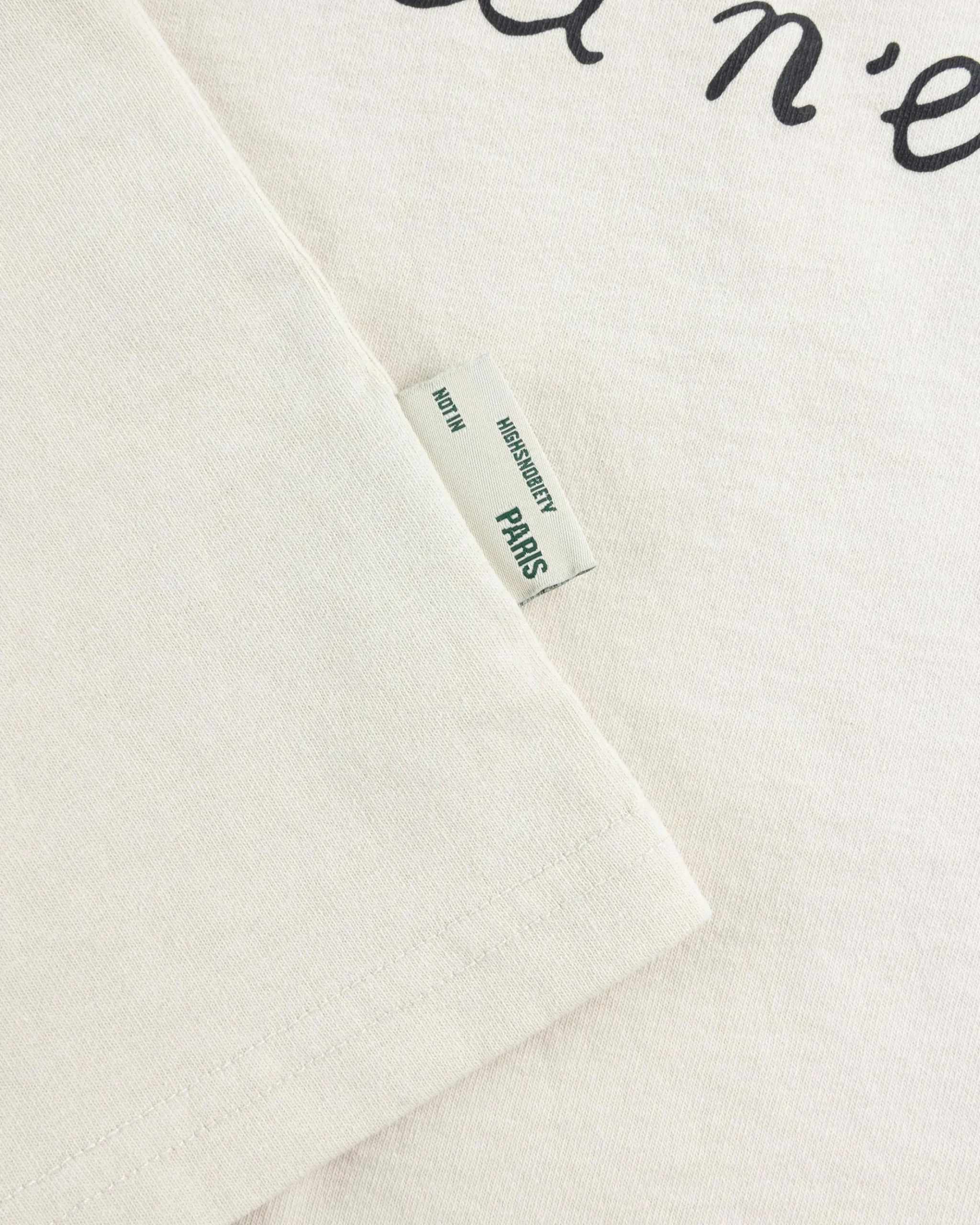 Best Highsnobiety Not In Paris Long Sleeve Off White offwhite