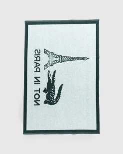 Cheap Lacoste Not In Paris Towel green