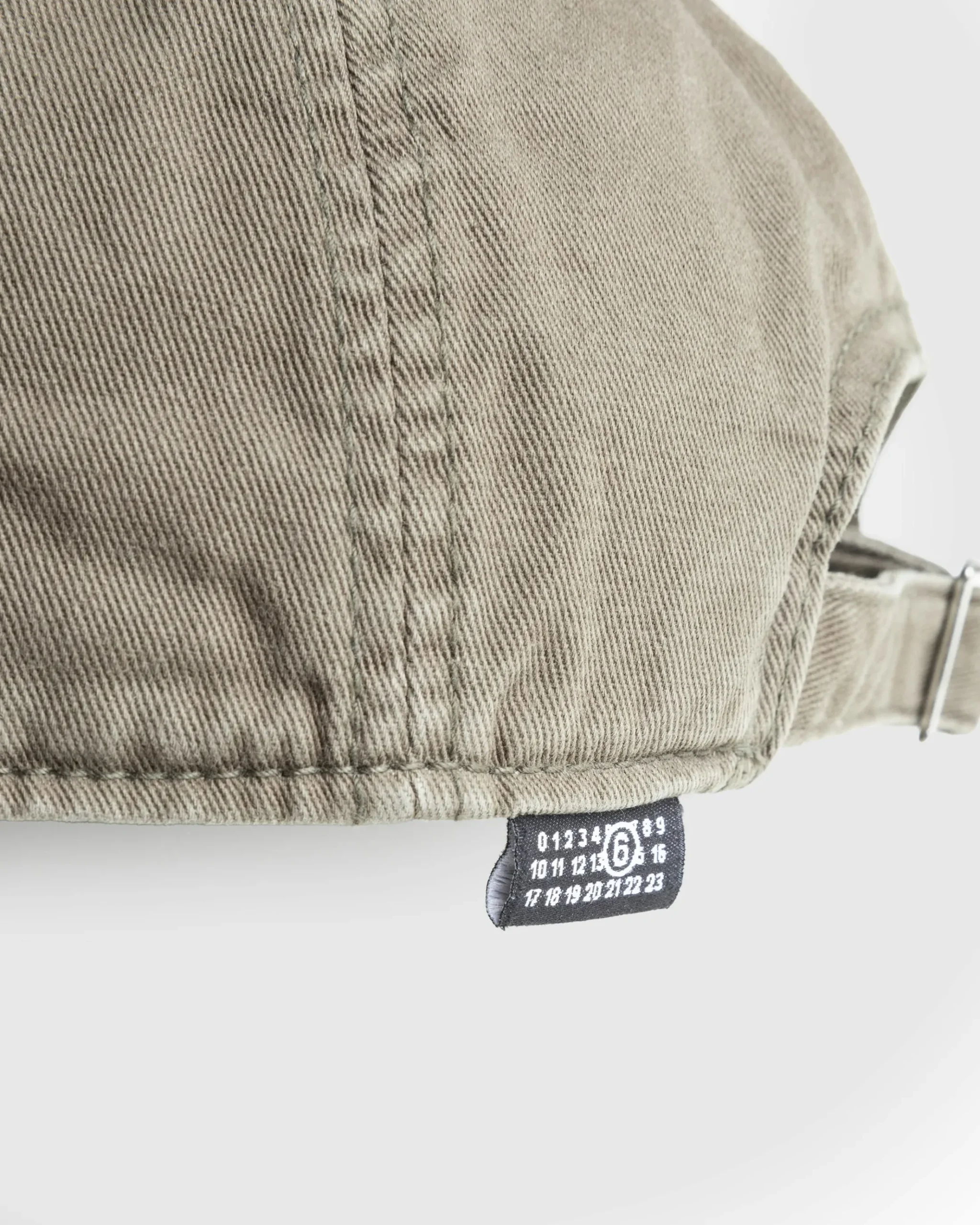 Cheap MM6 Maison Margiela Numbers Hat Bus Green busgreen