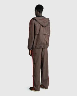Cheap adidas Nylon Anorak Brown nbrown