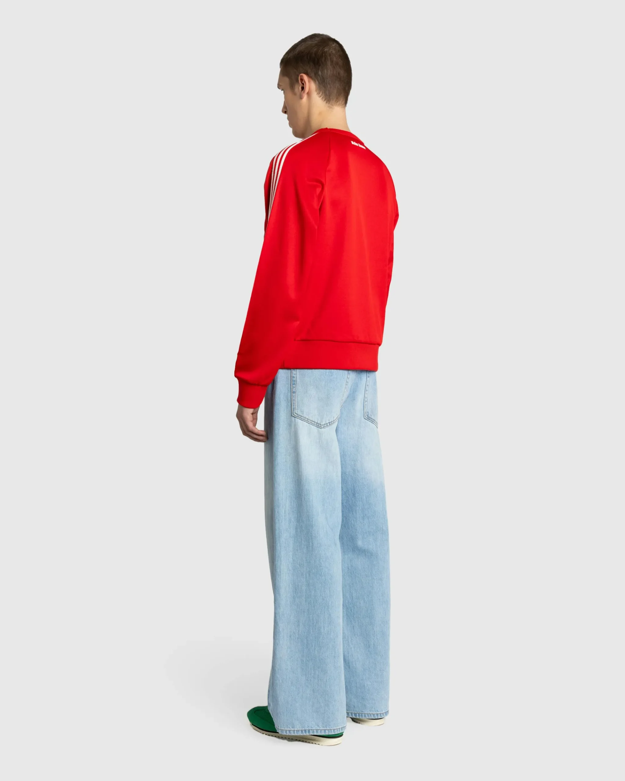 Hot adidas Nylon Crew Red betsca