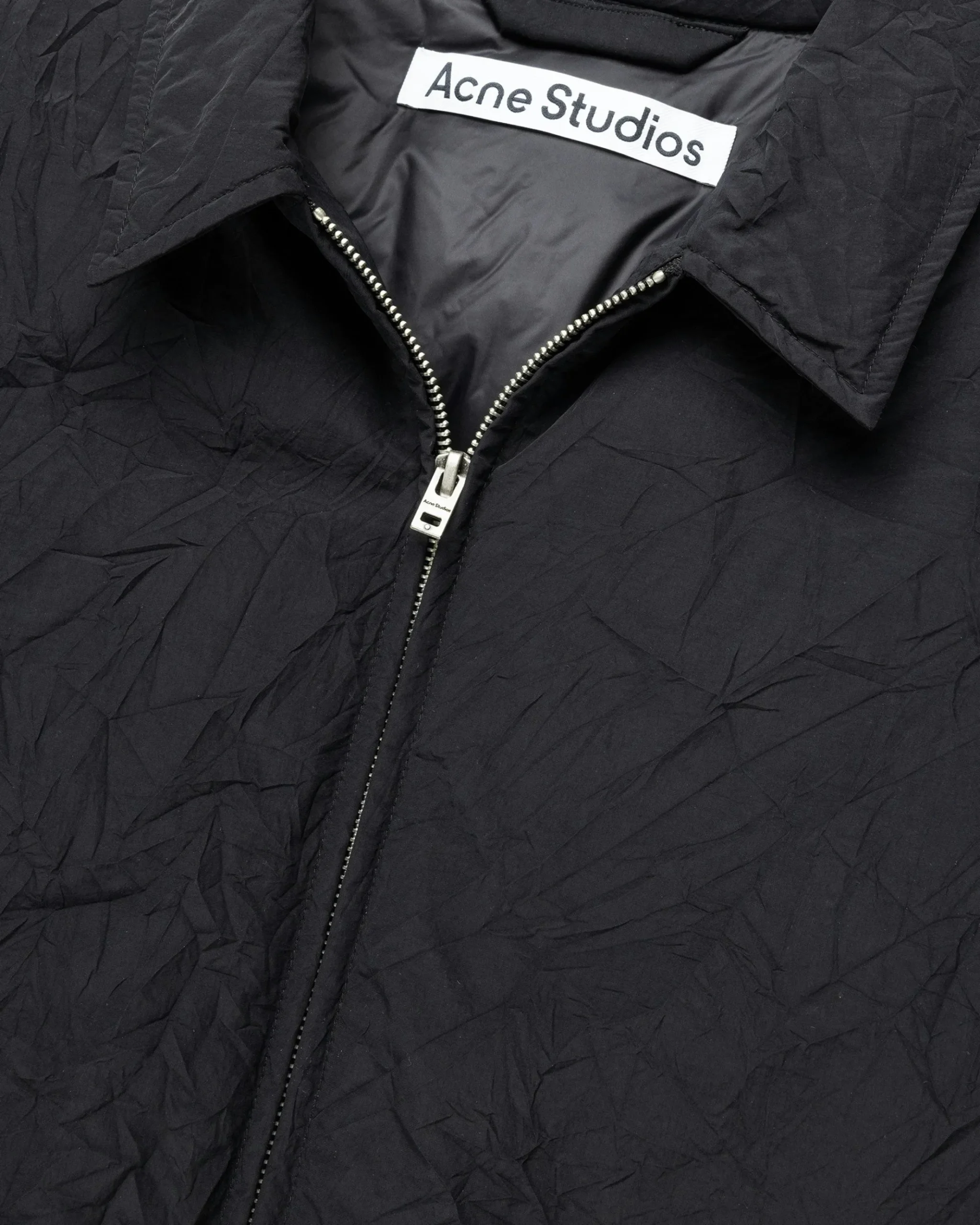 Best Sale Acne Studios Nylon Jacket black