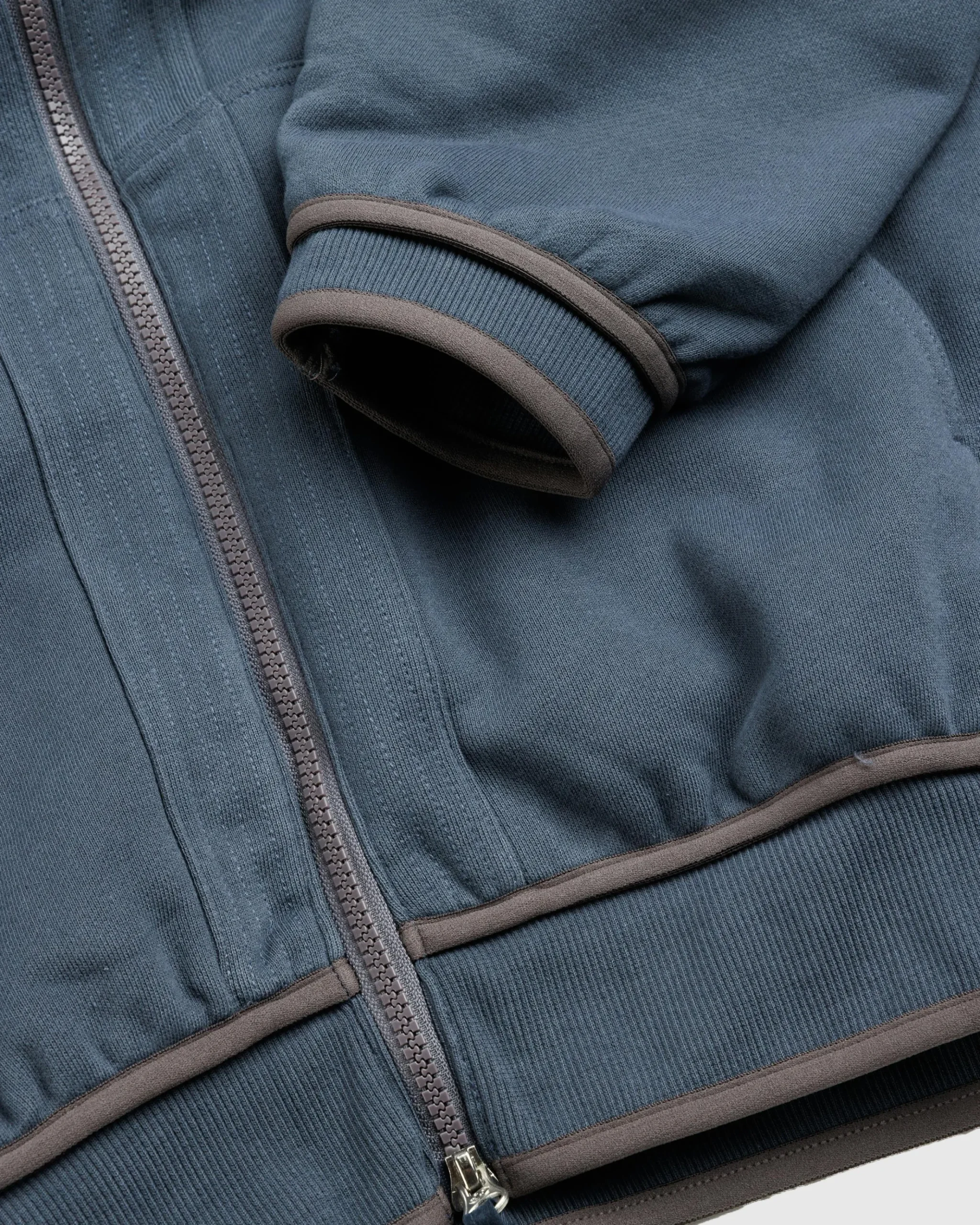 Discount San San Gear Oblique Hoodie Zip-Up Midnight Blue midnightblue