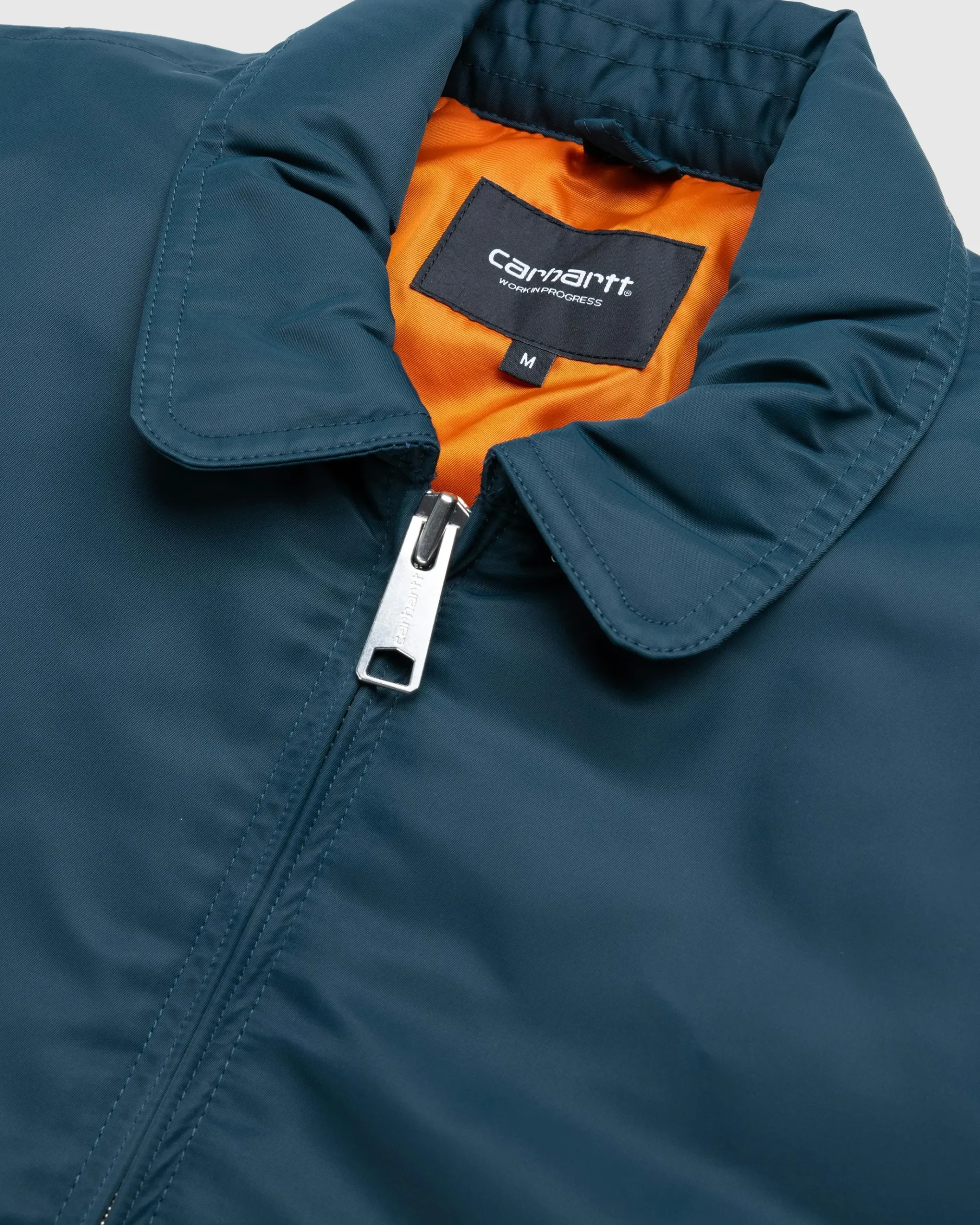 Cheap Carhartt WIP Olten Bomber Duck Blue/Turmeric