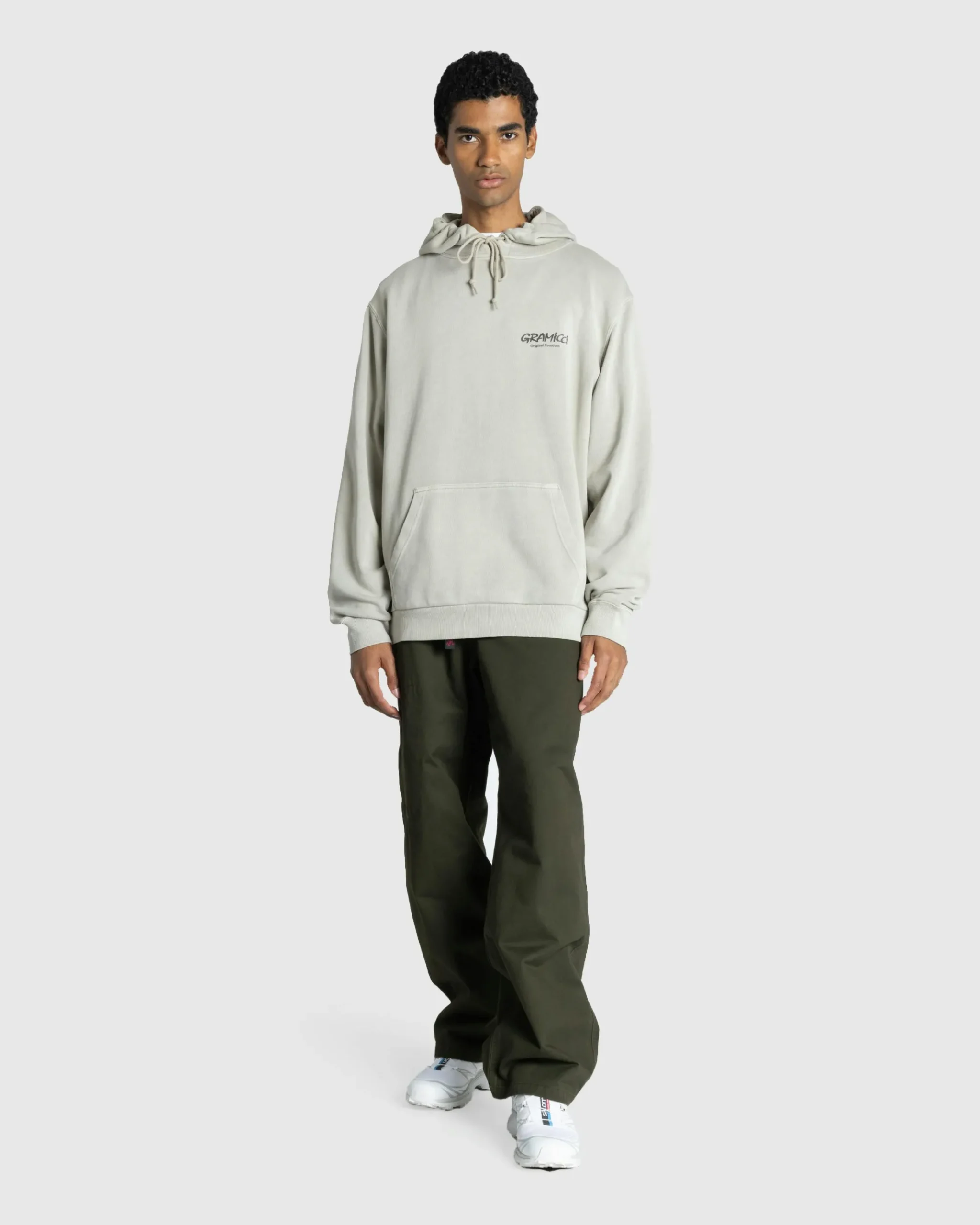 Best Sale Gramicci Original Freedom Hooded Sweatshirt Pigment Oat pigmentoat