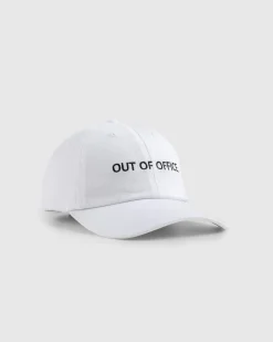 Cheap HO HO COCO Out Of Office Hat White/Black whitexblack