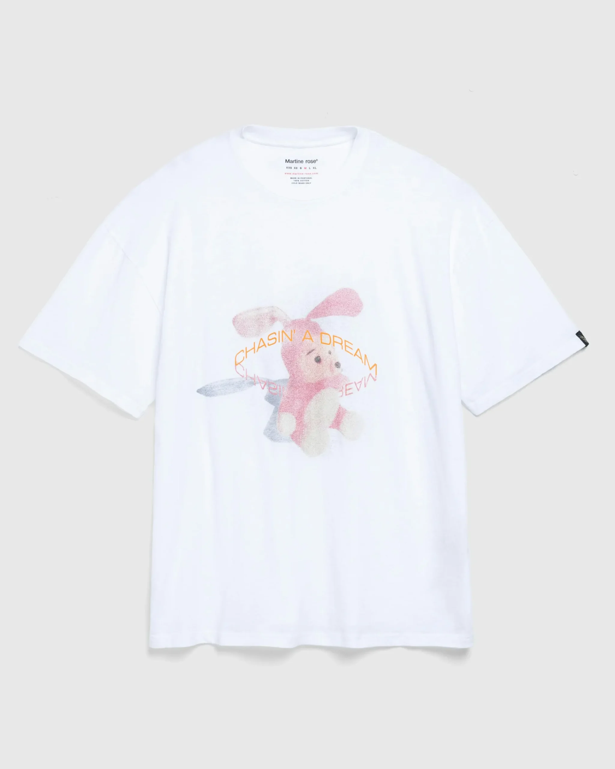 Flash Sale Martine Rose Oversized S/S T-Shirt White/Noisy Bunny