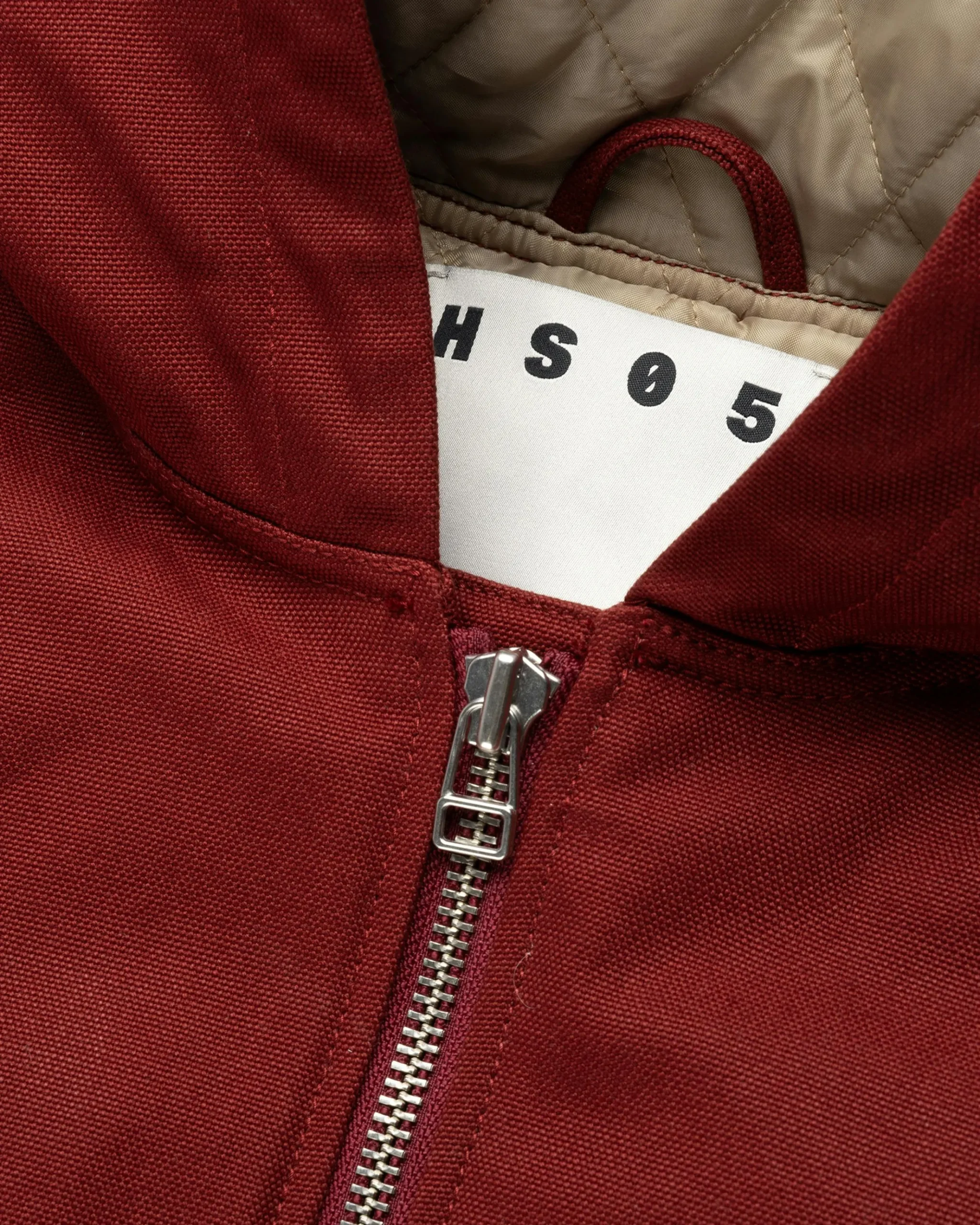 Hot Highsnobiety HS05 Oxford Canvas Insulated Jacket red