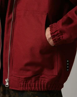 Hot Highsnobiety HS05 Oxford Canvas Insulated Jacket red
