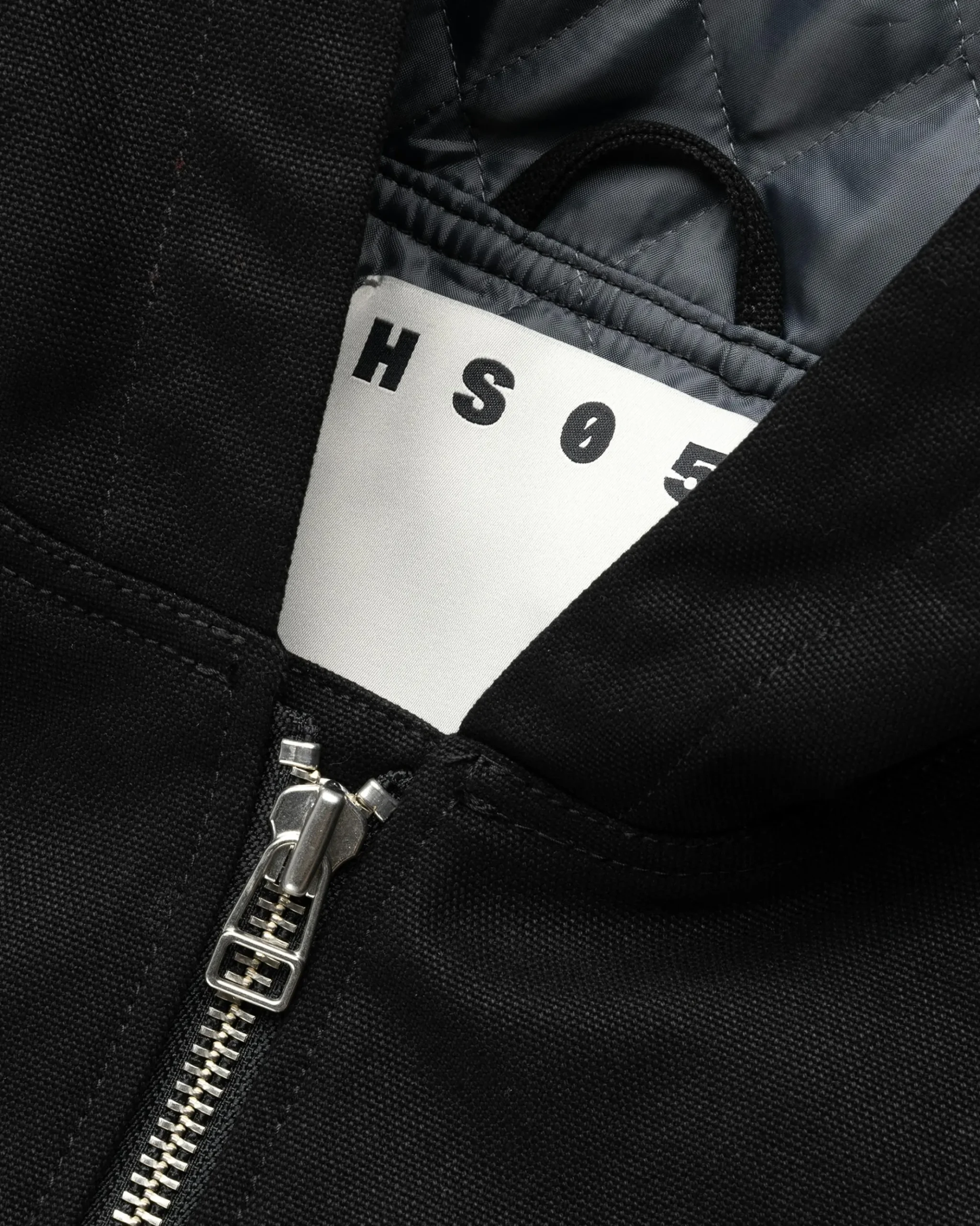 Flash Sale Highsnobiety HS05 Oxford Canvas Insulated Jacket Black unavailable