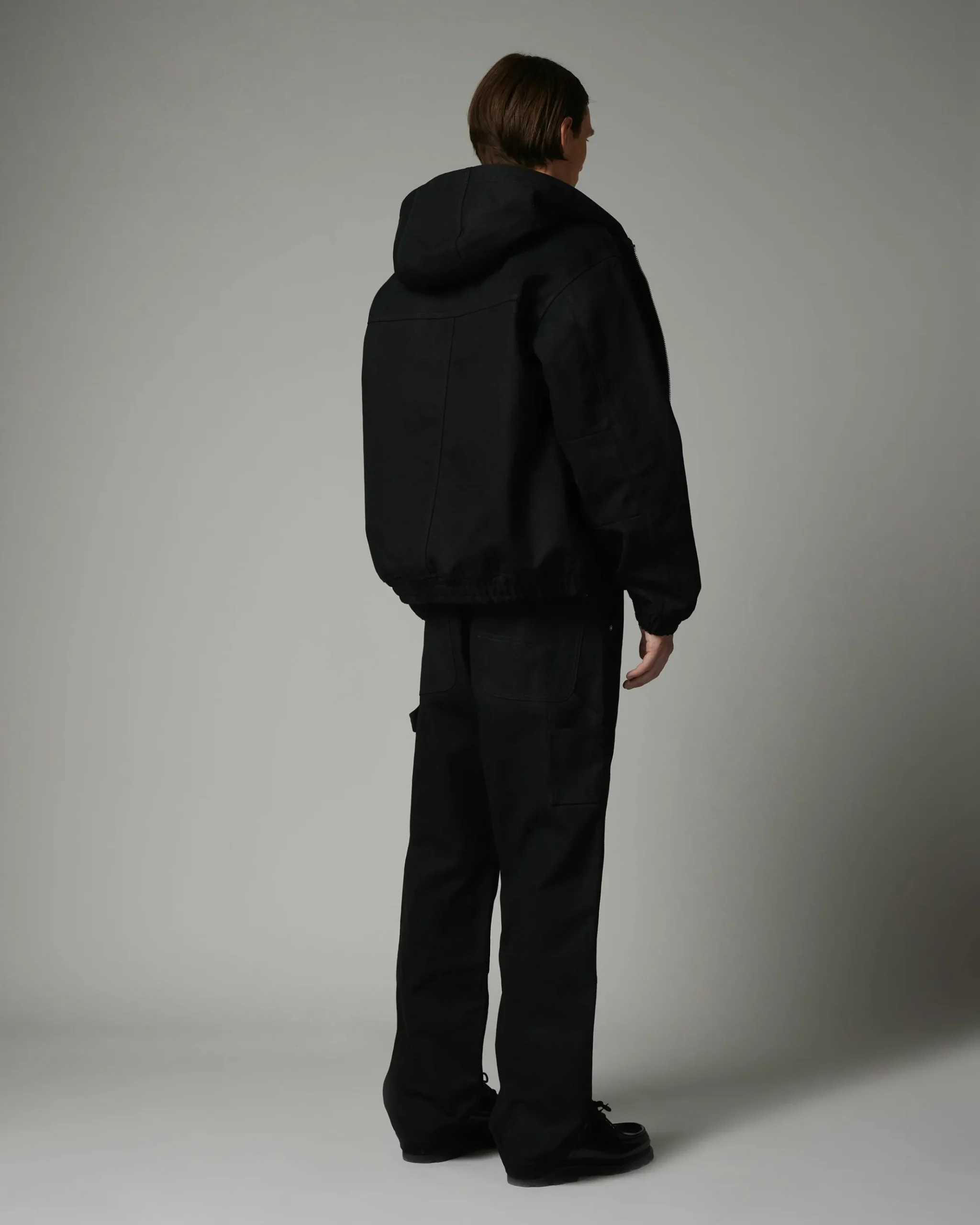 Flash Sale Highsnobiety HS05 Oxford Canvas Insulated Jacket Black unavailable