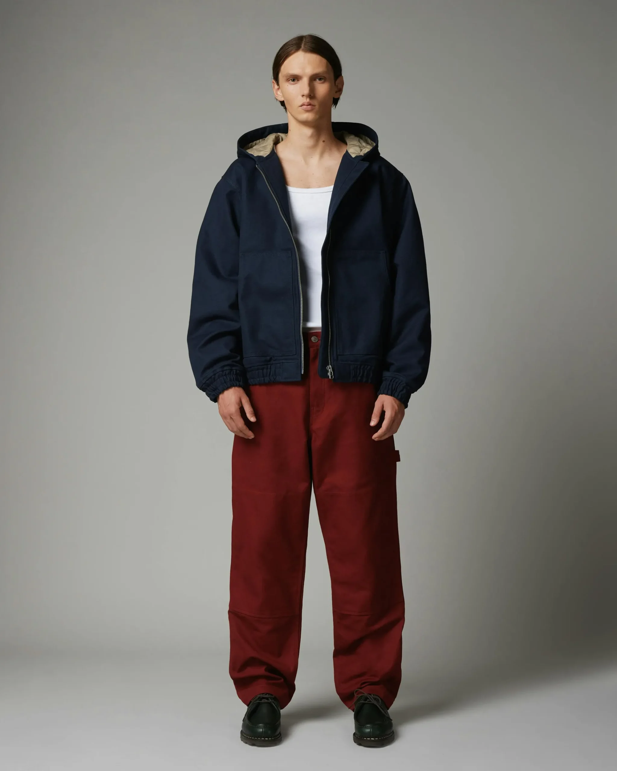Hot Highsnobiety HS05 Oxford Canvas Insulated Jacket navy