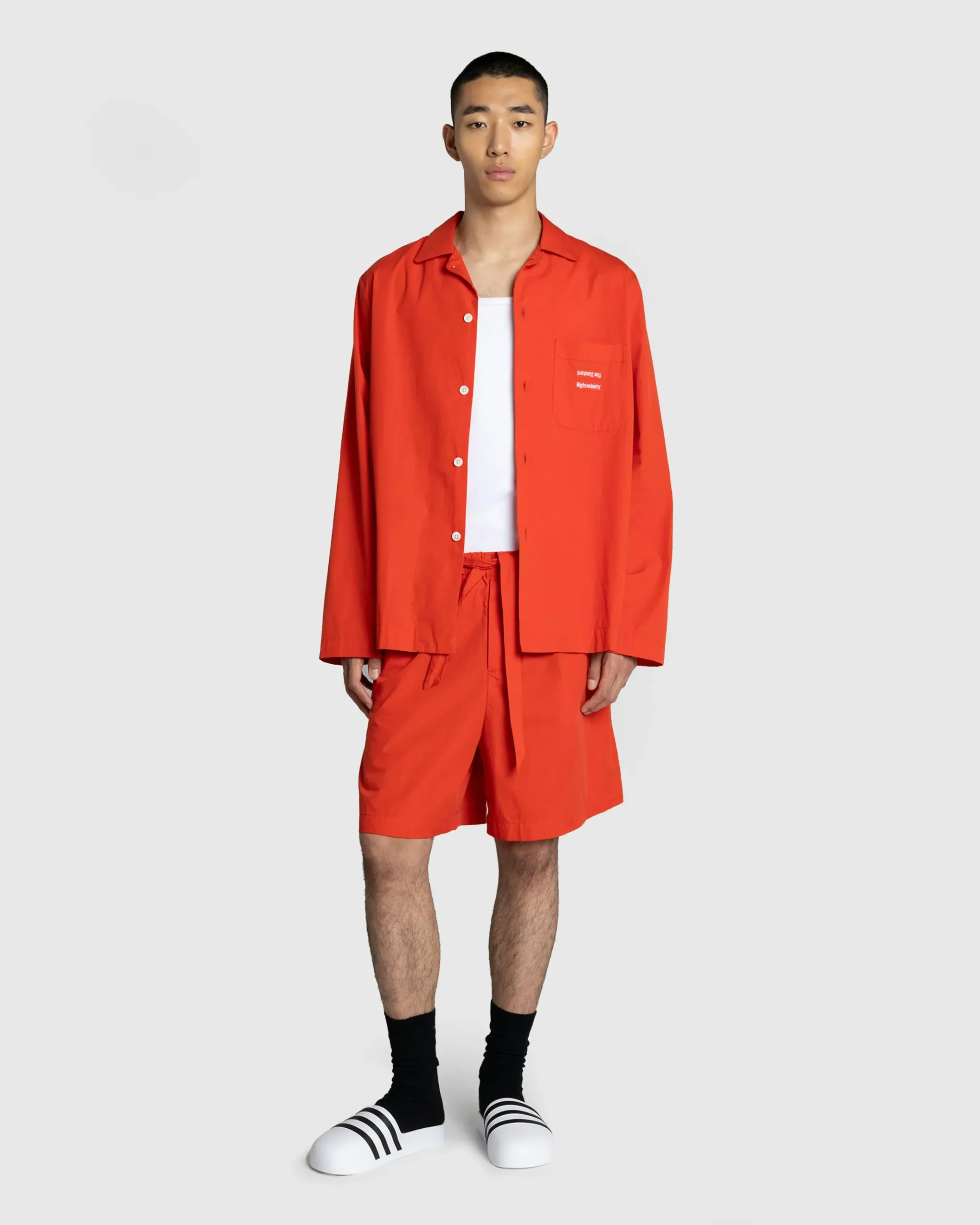 Clearance The Standard Pajama Shirt red