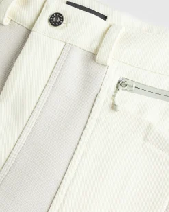 Hot Mugler Pantalon Off White/Snow