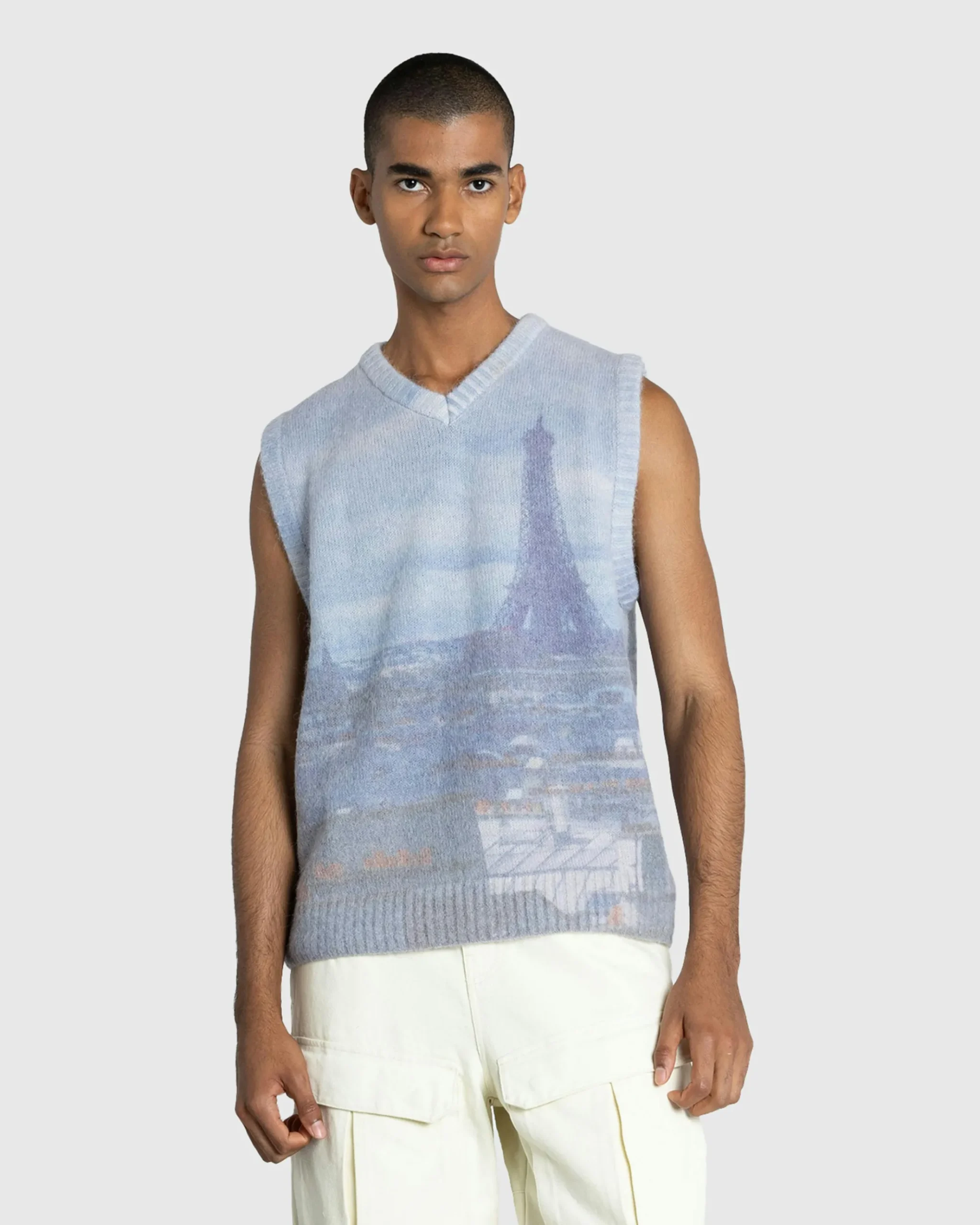 Online Highsnobiety Paris Cityscape Sweater Vest multi