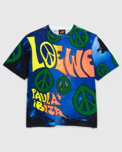 Discount Loewe Paula's Ibiza Peace Print T-Shirt Multi multicolor