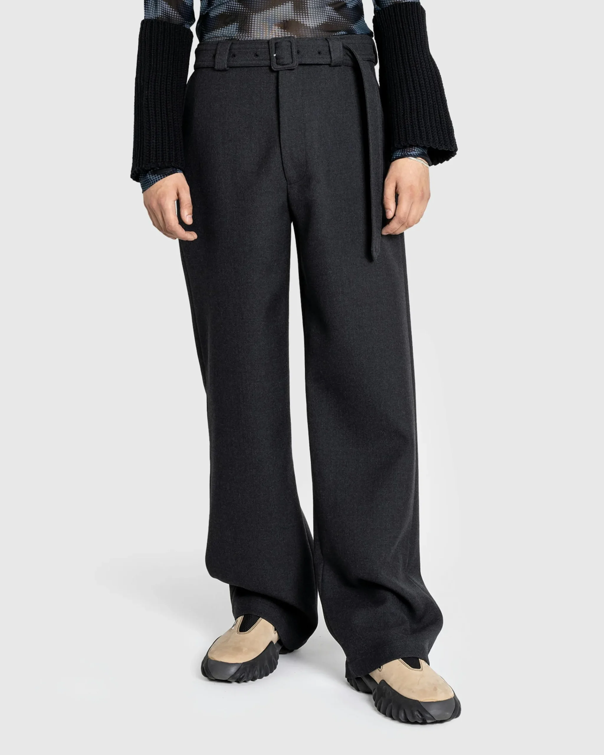 Cheap Dries van Noten Paulson Pants anthracite