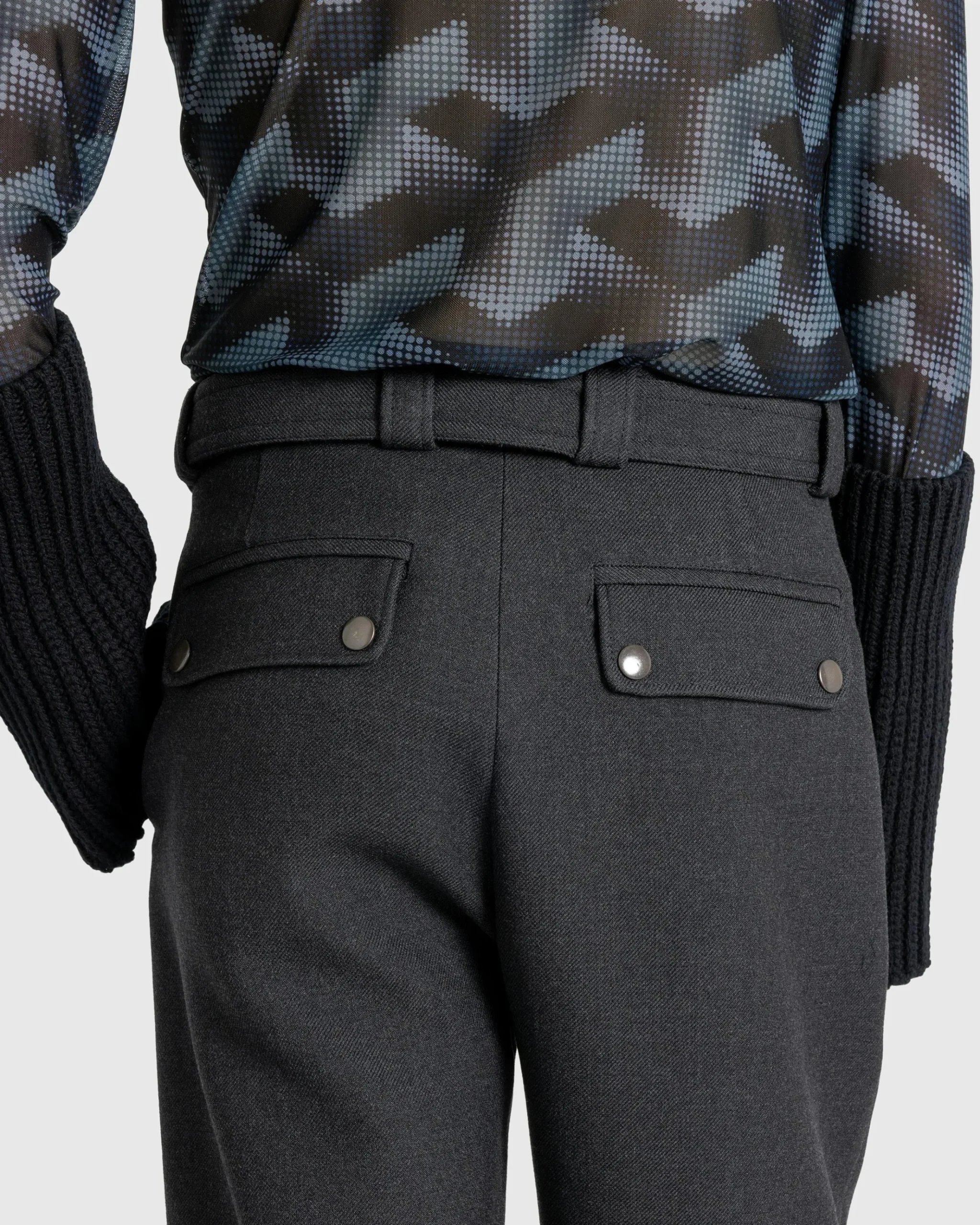 Cheap Dries van Noten Paulson Pants anthracite