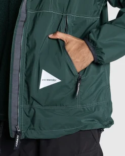 Flash Sale And Wander Pertex Wind Jacket green