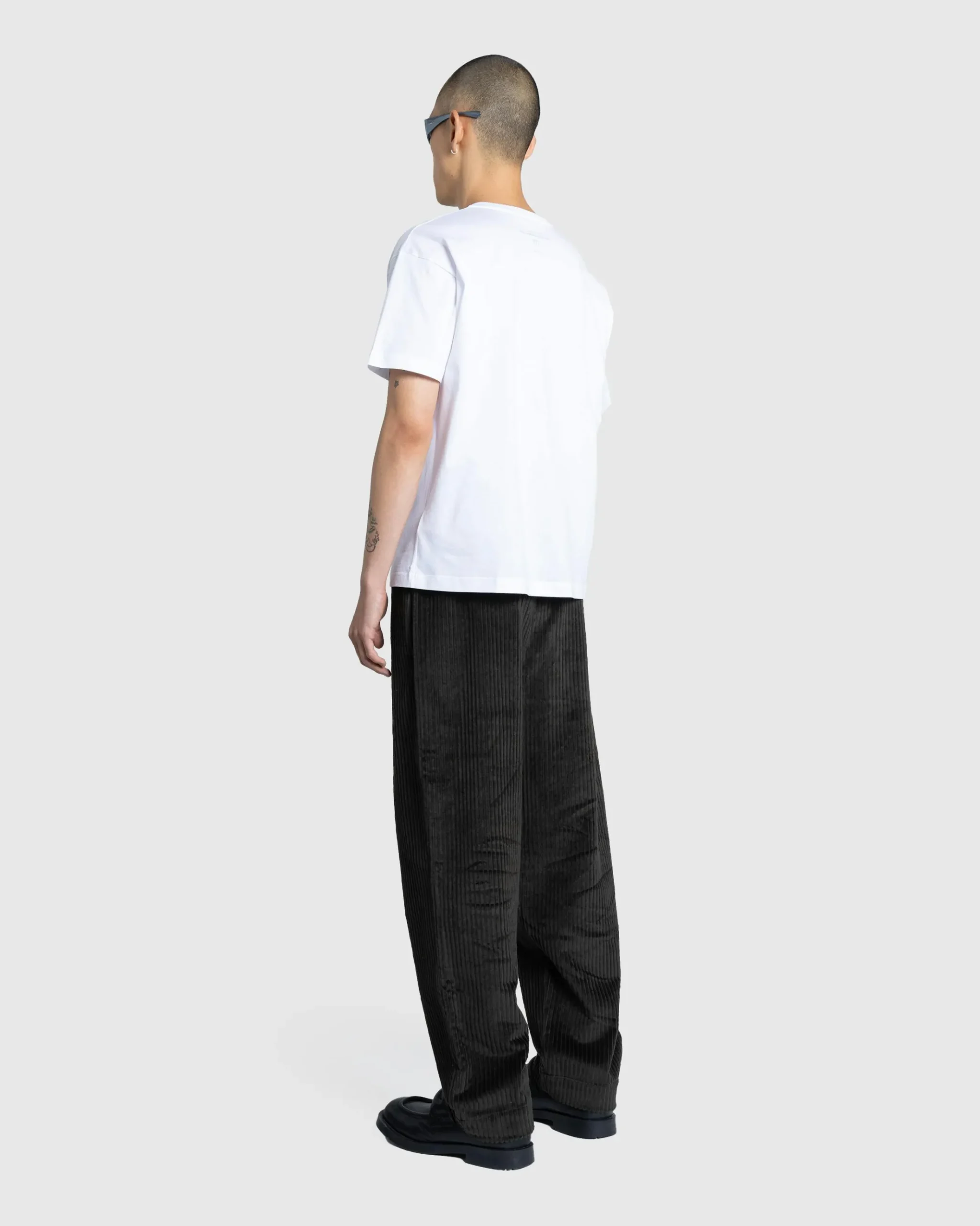 New Meta Campania Collective Peter Jersey Cotton T-Shirt white