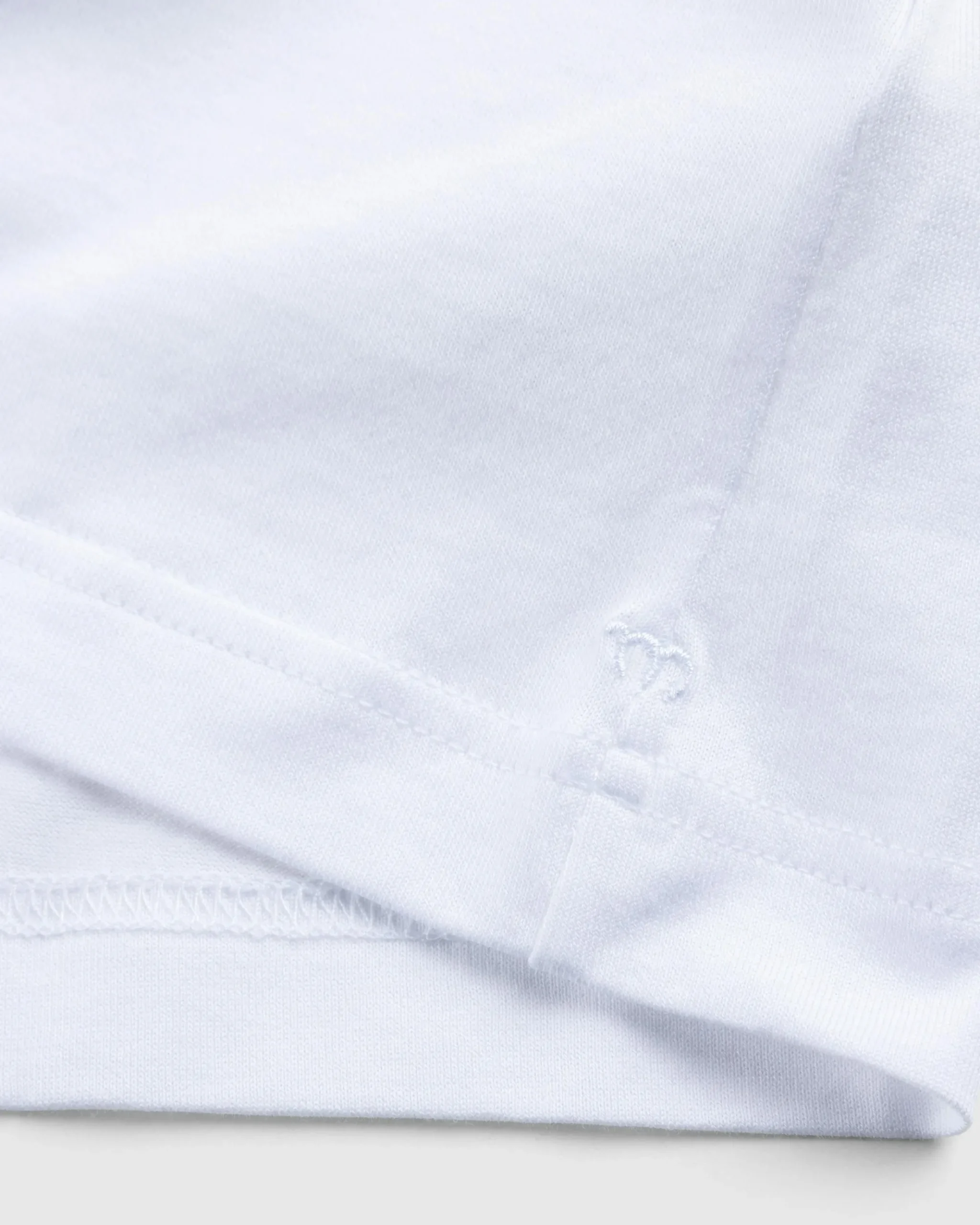 New Meta Campania Collective Peter Jersey Cotton T-Shirt white