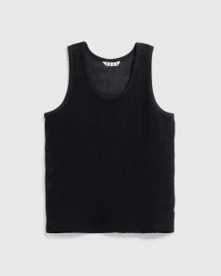 Fashion Highsnobiety HS05 Pigment Dyed Mesh Tank Top black