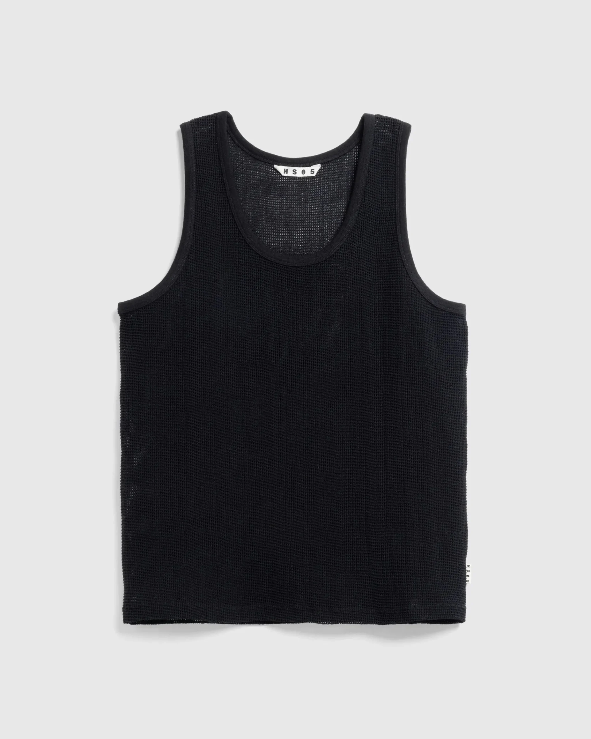 Fashion Highsnobiety HS05 Pigment Dyed Mesh Tank Top black