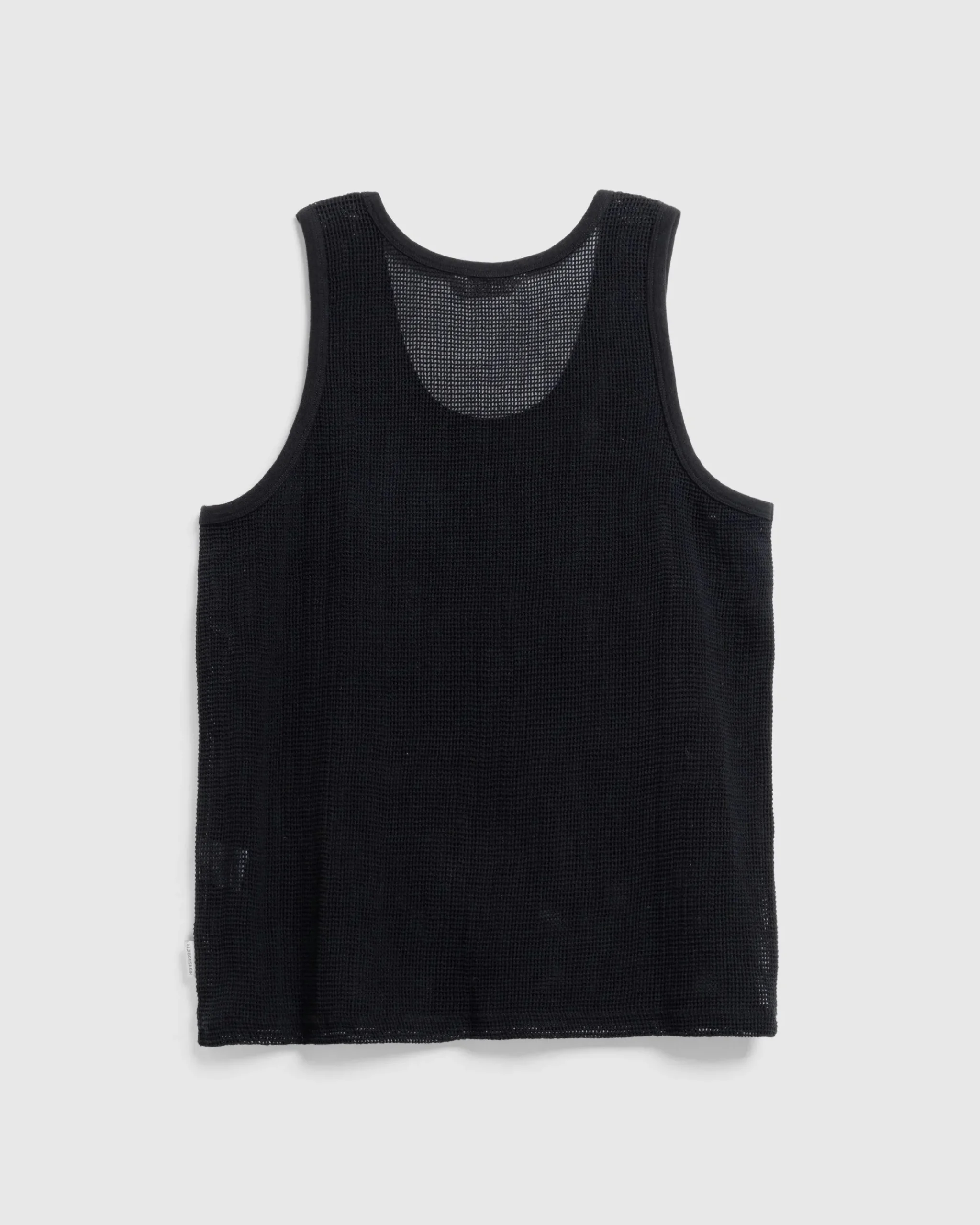 Fashion Highsnobiety HS05 Pigment Dyed Mesh Tank Top black